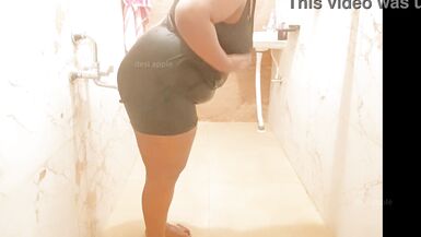 Myanmar sexy milf taking shower - 7 image