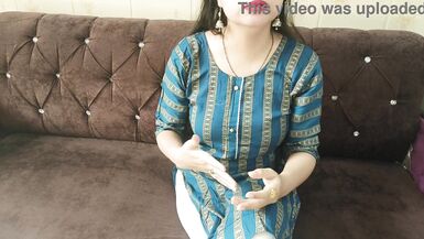 Step brother romance flirt with hot step sister and Real Orgasm During Hard Fucking in Hindi