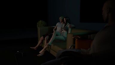 Getting fucked next to husband. - 2 image