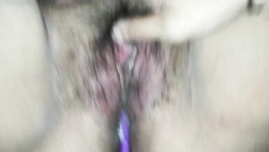 my hairy pussy receives its interactive toy, let's play guys, do you want to have control of it? write me - 12 image