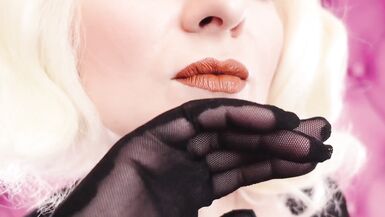 Asmr Video: Lipstick, Mesh Gloves and Lollipop (arya Grander) - 6 image