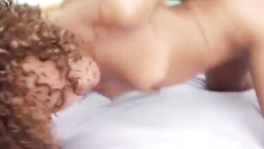 Curly Haired Black Teen Fucked - 11 image