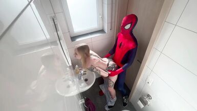 AO carnival slut! Creampie quickie with a thrill - 14 image