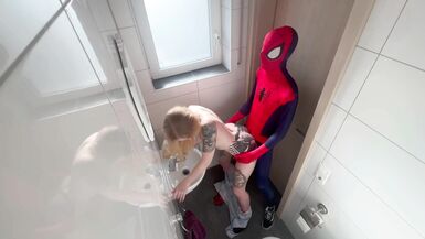 AO carnival slut! Creampie quickie with a thrill - 15 image