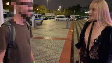 Emma Wolf Gets banged by Customer after erotic convention