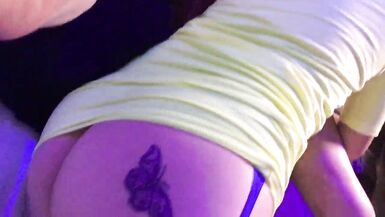I was horny and he was not... until I showed up dressing slutty and grabbed his cock with my lips - 12 image