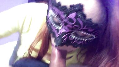 I was horny and he was not... until I showed up dressing slutty and grabbed his cock with my lips - 2 image