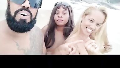 OS BASTIDORES DE UM DIA MARAVILHOSO NUMA PRAIA DE NUDISMO, XANDELLE E A FADA DO MEL - 11 image