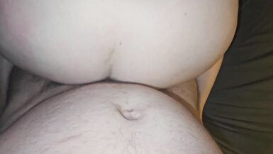 Doggystyle fucking my BBW MILF wife. Comments welcome - 14 image