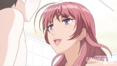 Мачеха соблазняет маленького пасынка своей огромной грудью | Uncensored Hentai [Exclusive] - 4 image
