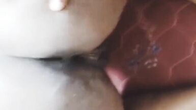 Indian desi aunty big tits and black nippels and our husband Doggy style sex - 14 image
