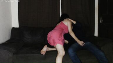 She fucks her brother-in-law while her husband's cuckold is the room - 3 image