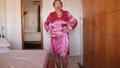 Granny breeding. Family taboo role-play by MariaOld busty mature milf.