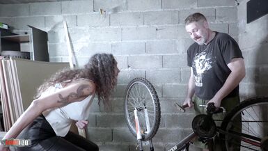 Anal Fuck in the Garage with Mavi Burburita a Squirting Spanish MILF - 2 image