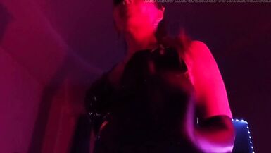 Femdom Mistress Eva Latex Dominatrix Sexy Fetish Big Ass MILF Solo Strap Kink Vinyl Pvc - 8 image