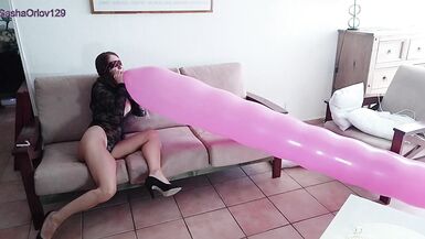 BIR IŞÇI BALONU VE GÖZLERI BAĞLI BIR BEBEK!!! - 15 image