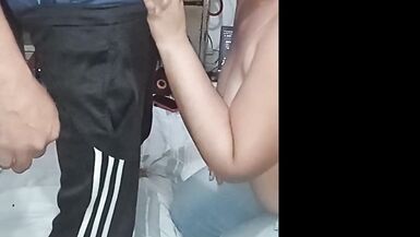 My neighbor puts me on all fours and I get wet - 9 image
