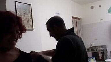 Before being fucked by horny old man, she masturbates in car - 1 image