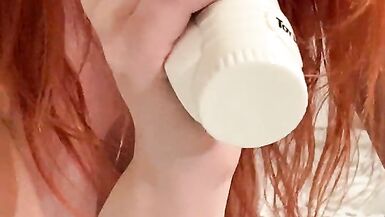 Vibrateur humide profond Fellation