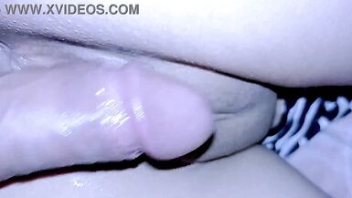 Use your cock as a paint brush and help me reach orgasm - I did this and see how much cum I left on her pussy - 12 image