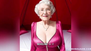 [GRANNY Story] GILF's Night to Remember: Double Penetration in the Tent with two BBCs - 15 image