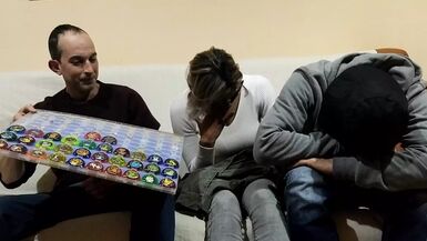 Fucking Hotwife in Threesome (Backstage Real Couple)