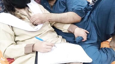 Desi Student Girl Got Sex Lesson From Her Own Stepfather - 4 image