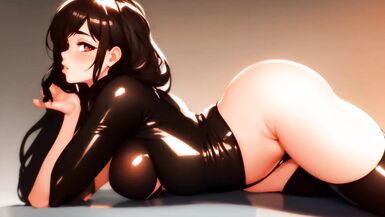 (Ai) Missive Size Booties Cumming All Over Completion - 3 image