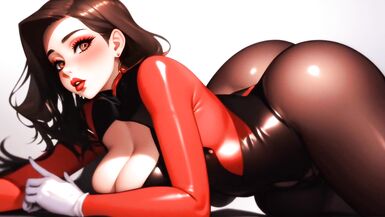 (Ai) Cute Girls with Huge Extra Large Booties Completion 2