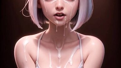Hot girl wanting cock in pussy - 3D animation - 4 image