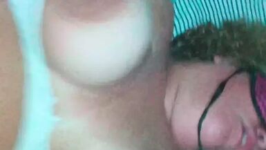 The carnival fantasy was to find the gifted and drag him to our bed. I asked him to cum inside and he cums on my tits. - 1 image