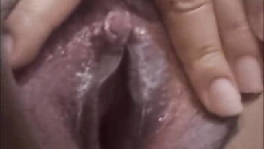 Whore stepmom masturbates her clit with her fingers and puts a dildo in her pussy