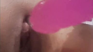 Whore stepmom masturbates her clit with her fingers and puts a dildo in her pussy - 7 image