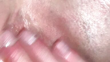freshly shaved pussy fucking, fingering, fisting. - 4 image