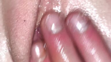 freshly shaved pussy fucking, fingering, fisting. - 8 image