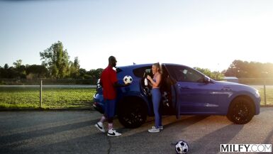 MILFY Fit Hot Soccer Mom Rides Inexperenced Coachs Thick BBC - 2 image