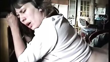 Wife fucking in the shed and her husband films - 1 image