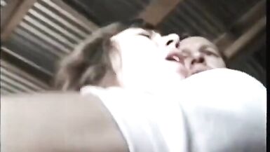 Wife fucking in the shed and her husband films - 14 image