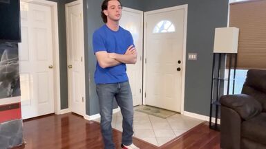 Big Natural Tits Stepmom Danni Jones and Stepson Motivate Each Other - 5 image