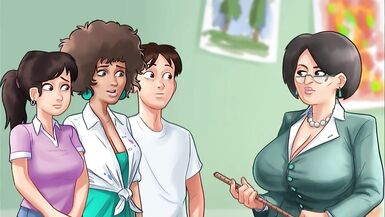 夏日传奇 - 苗条黑檀与白种梭哈大干一场，被白种人的鸡巴弄得浑身湿透 - 罗斯小姐性爱场景 - 10 image