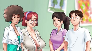 夏日传奇 - 苗条黑檀与白种梭哈大干一场，被白种人的鸡巴弄得浑身湿透 - 罗斯小姐性爱场景 - 3 image