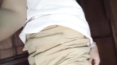 I am alone in my room and get horny 12 - 13 image