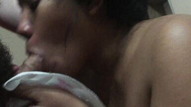 Asian MILF facefucked get huge cum in mouth - 2 image