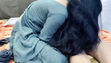 Desi girlfriend called home and got the ass