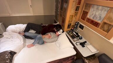 - Get excited and have sex without taking off your jeans and ejaculate a large amount on your face - 12 image