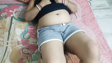 Desi Priyanka bhabhi squirting orgasm in front her neighbour to please him - 2 image