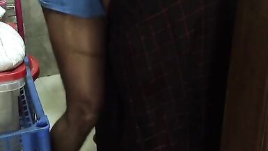 Punjabi Hot StepMom in Saree without Blouse fucked by Stepson While cooking - DESTROYED HER BIG ASS AND CUM ASSHOLE - 14 image
