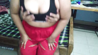 My Girlfriend mom sucks my big cock while I'm pisses in bathroom then Hughes cums inside her big ass - Anal sex - 5 image