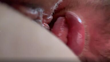 Stop touching my breasts and work on my pussy! Female orgasm and creampie close-up.