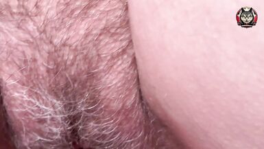 HAIRY Pussy Fuck and CUMSHOT. ULTRA CLOSE-UP! - 13 image